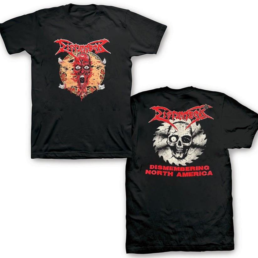 Новая винтажная 1993 года футболка Dismember North America Подарок для фанатов Унисекс S-5XL SS1837