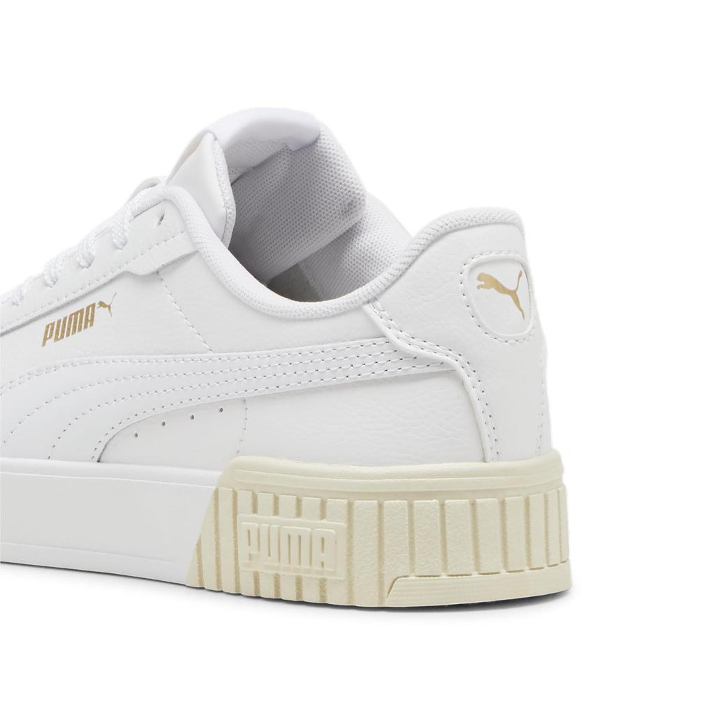 Puma Carina Sneakers 2024 White Snow Cm 2.0 (385849) Women's Fall/Winter Colors Gold/Alpine (Size 28), 22.0