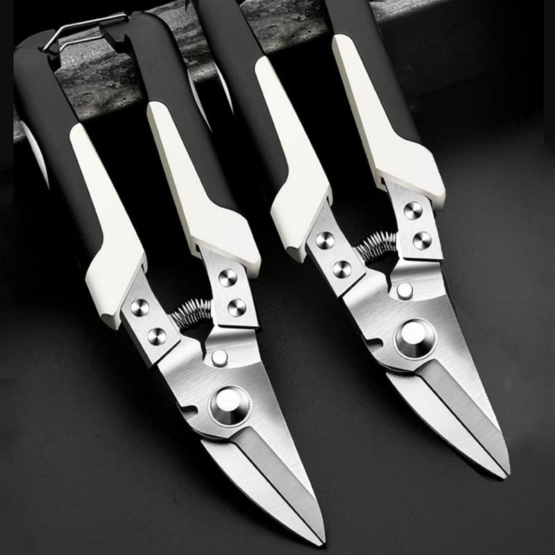 Ножницы из нержавеющей стали для точной резки металла и труб из ПВХ, прочные, устойчивые к ржавчине и долговечные