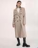 Double-breasted Coat 8169 S Beige