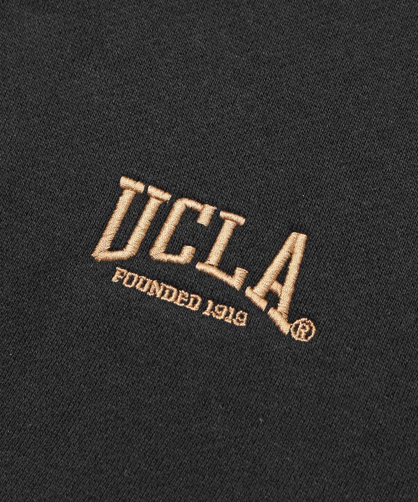 UCLA Unisex Ucla Half-Zip Sweatshirt [Black] (Uc1Ltk3)