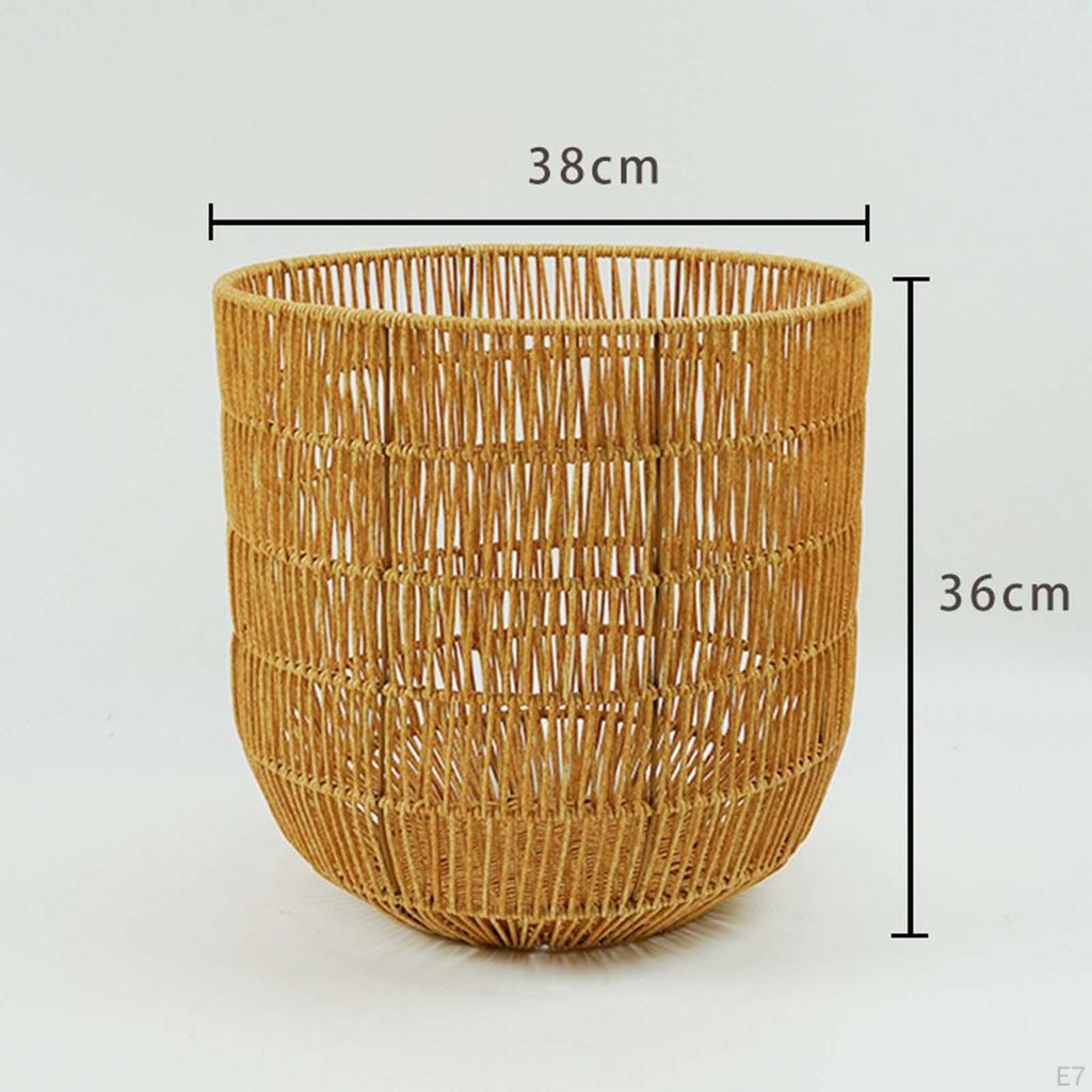 Корзина из искусственного ротанга, корзина для хранения игрушек, одежда для стирки