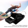 Outdoor Sports Portable Referee Safety Whistle Football Basketball with Lanyard (Black)