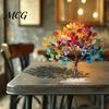 Colorful Tree Of Life Ornament of Desktop Ornament, Acrylic Tabletop Decoration, Creative Art Moisture-Proof Statue for Home Table Top Bedroom Living