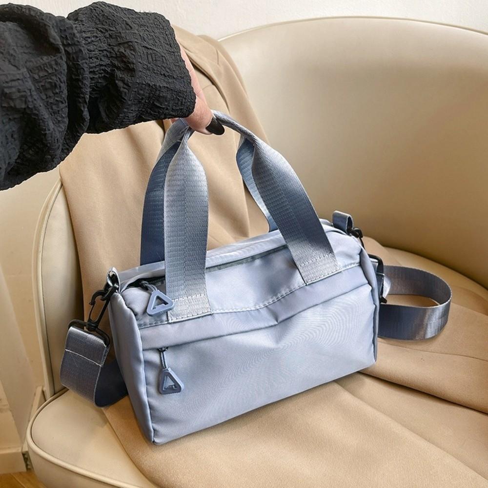 Multi Pocket Small Gym Bags Adjustable Strap Tote Bag Korea Style Nylon Crossbody Bag  Daily Use