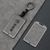 OEBX9 New Grey Leather Car Key Case Cover For BMW 1 3 5 7 8 Series X1 X3 X5 X6 X7 F30 G20 F34 F31 G30 G01 F15 I3 M4 535le Accessories