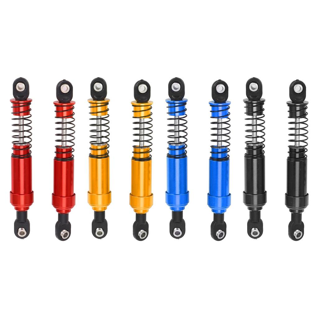 85mm Damper RC Shock Absorber Set Aluminum Alloy Metal 85mm RC Damper Set with Spring Replacement for SCX10 1/10 RC Car Model