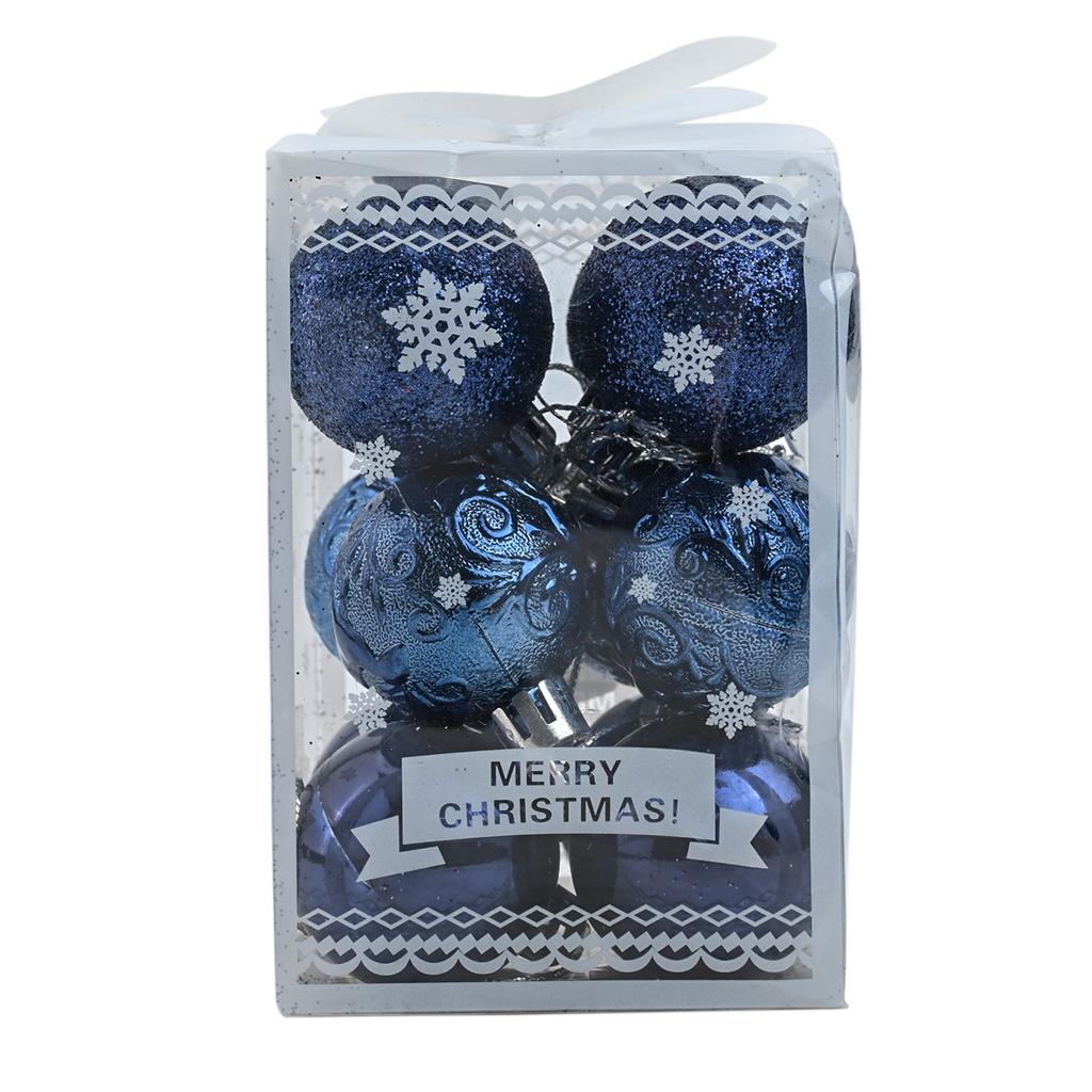 12 шт. Рождественский шар Рождественское украшение Подвеска-украшение для рождественской елки