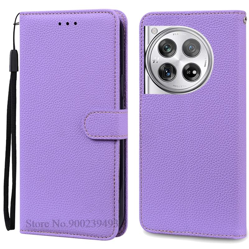 For Oneplus 12 Case Leather Wallet Flip Cover Phone Case For Oneplus 12 Coque Fundas For One Plus 12 Oneplus12 Phone Case Fundas