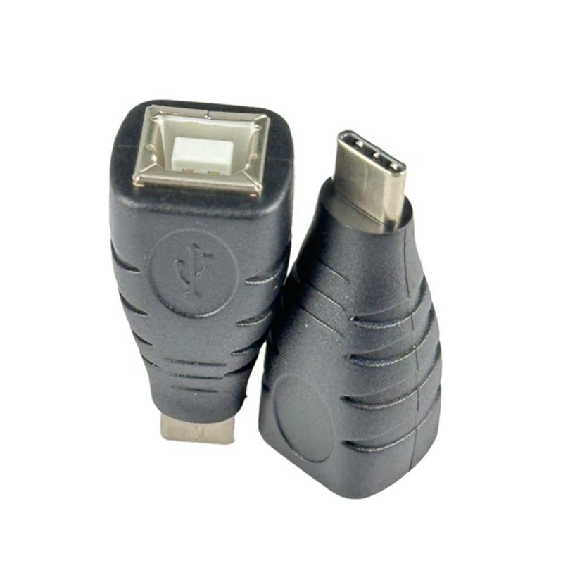 USB B на USB C Адаптер, Type C Male на USB B Конвертер для Принтеров, Электрических Пианино, Ноутбуков и Устройств Type C