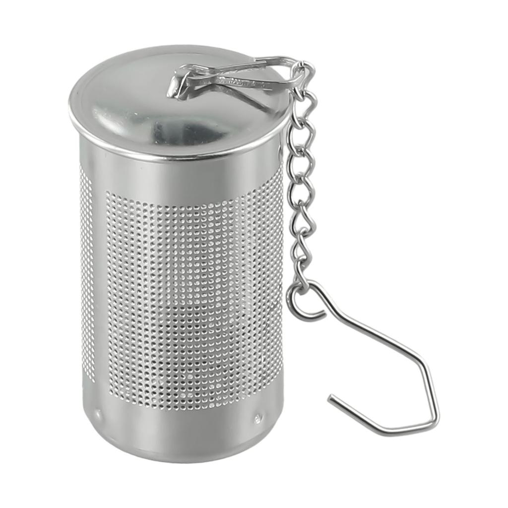 Tea Ball Strainer Stainless Steel Mesh Filter Infuser with Chain and Hook