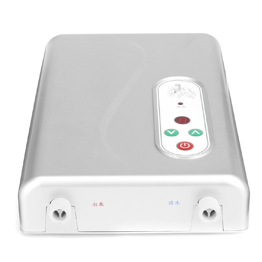 IPX4 6100 Вт Мгновенный Электрический Водонагреватель Безнапорный Мгновенный Водонагреватель Система для Душа Кухни Ванной Комнаты