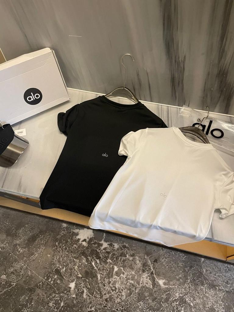 2025 Лето Однотонная Женская Свободная Футболка с Коротким Рукавом - Спортивная, Повседневная, Удобная