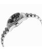 Mathey-Tissot Mathy III Кварцевые женские часы из нержавеющей стали с черным циферблатом D810AN
