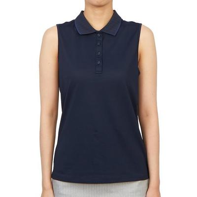 Футболка без рукавов с воротником Zippor Golfwear женская G4lc0k804 TwlT