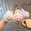 Vinyl Face Plush Rag Cloth Small Head Pendant Cute Trendy Play Schoolbag Pendant Gift