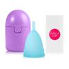 Microwave Silicone Menstrual Cup Storage Box - Compact Period Solution