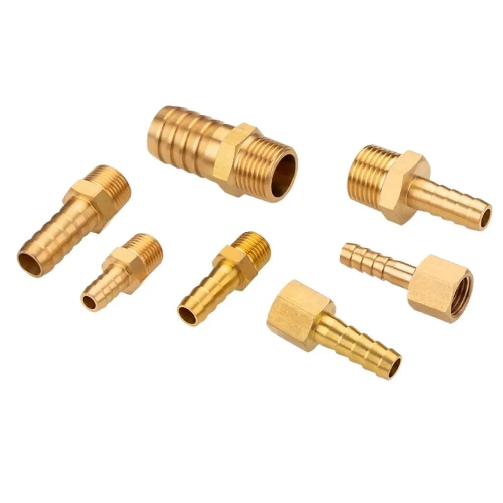 1/8" 1/4" 3/8" 1/2" NPT внутренняя x 1/8 3/16" 5/16" 3/8 1/2 дюйма штуцер для шланга, латунный фитинг, соединитель, топливный
