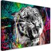 Canvas Print Tiger Animal Nature