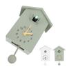 Bird House Wall Clock Bird Voice Call Nordic  Bird House Pendulum Wall Hanging Clock for Office