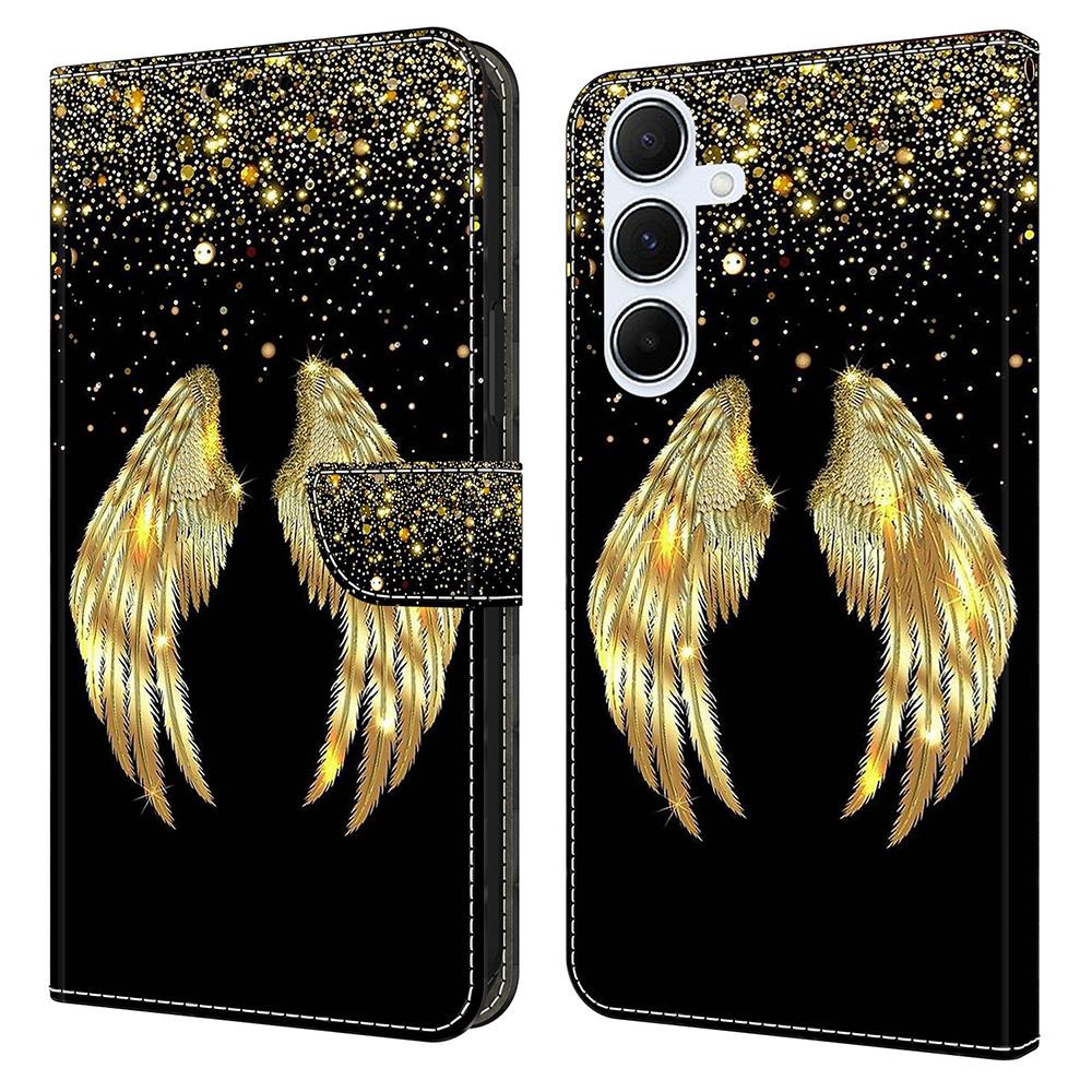 Для Samsung Galaxy A16 5G / 4G чехол 3D узор PU кожаный кошелек телефон чехол с подставкой