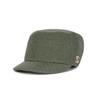VARZAR VA Square Studded Wool Bellboy Cap Green