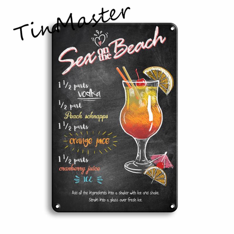 Martini Mojito Cocktail Poster Metal Tin Sign Vintage Restaurant Kitchen Irish Pub Bar Man Cave Decoration Art Wall Stickers