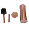 Toilet Brush Set Stainless Steel Modern Rust Proof Toilet Bowl Brush with Holder for Home Hotel