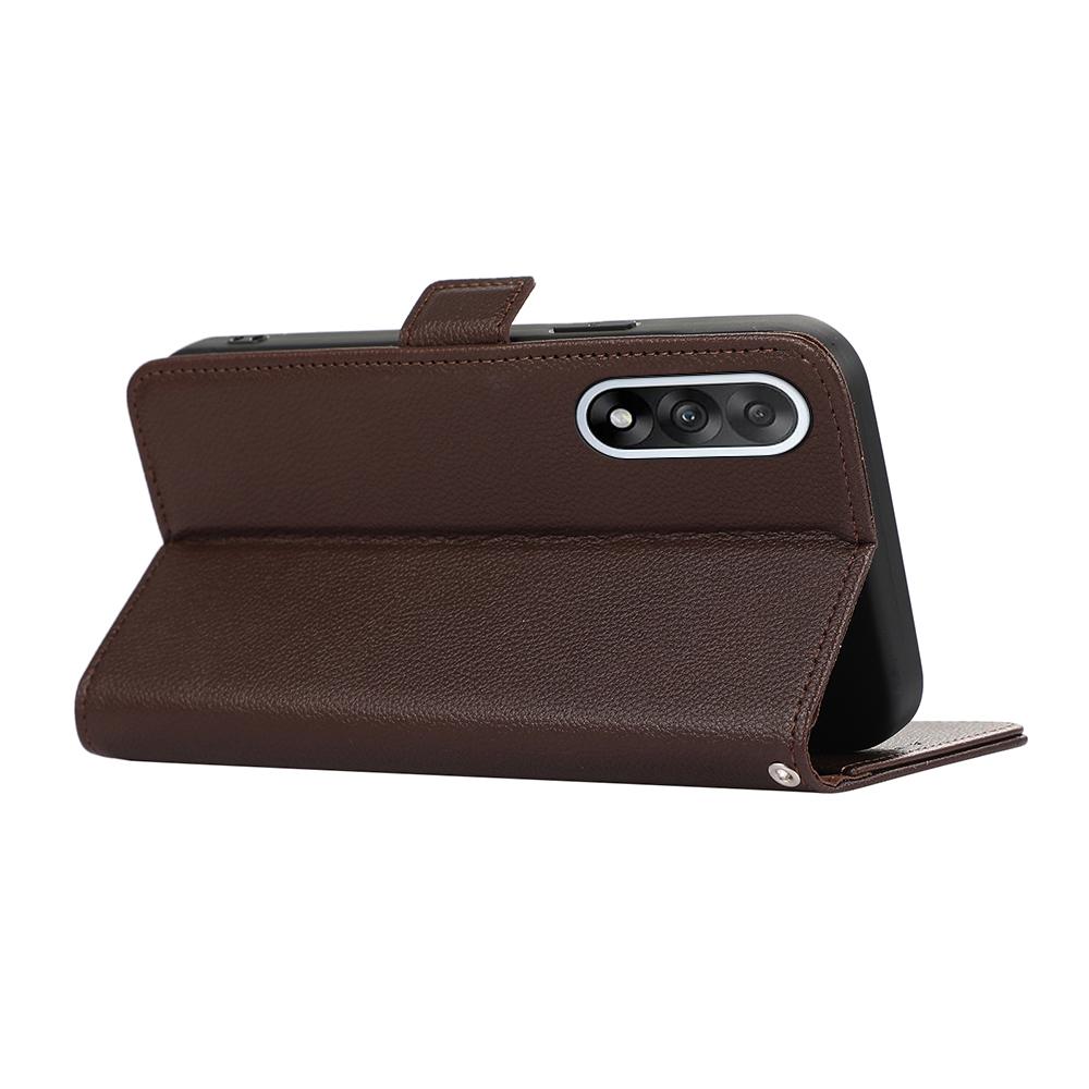 For OnePlus Nord 5 5G Case Litchi Texture Leather RFID Blocking Phone Cover