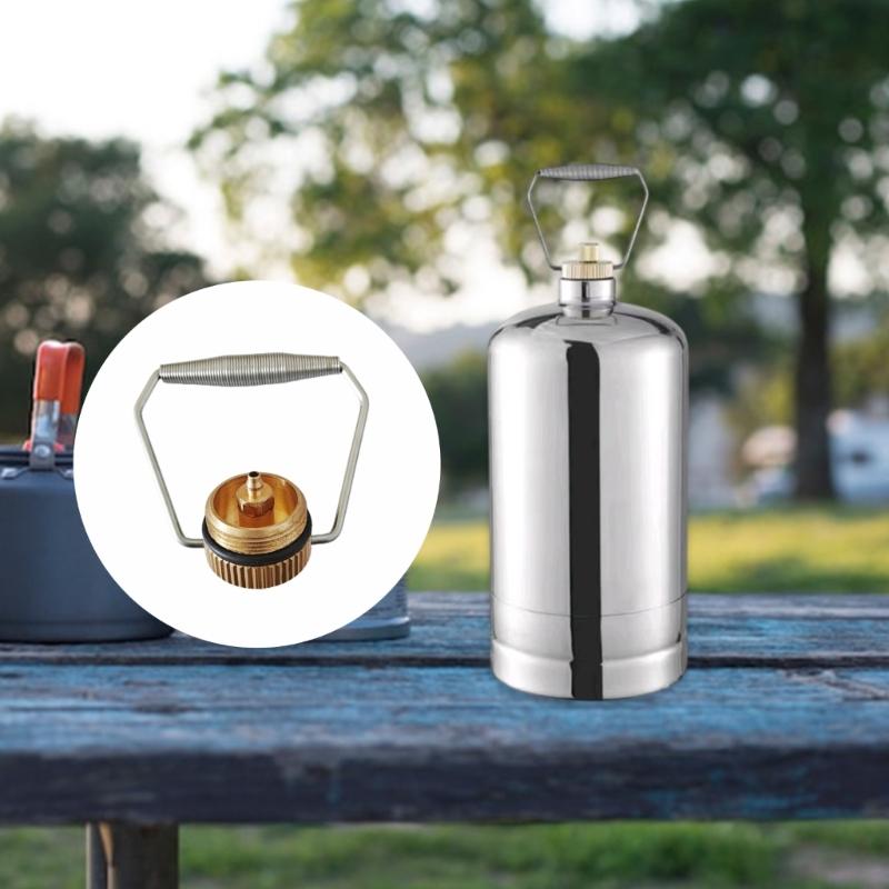 Наружные газовые баллоны для кемпинга, клапаны, колпачки, медные пробки для газовых баллонов с ручкой для наружной походной плиты, долговечные