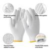 12 Pairs Non-slip Working Gloves Nylon Gardening Gloves  for Outdoor Working