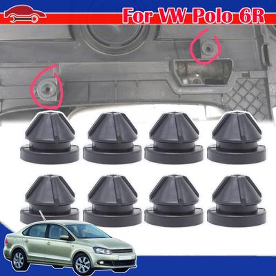 Для VW Polo 6R 2017 2016 2015 2014 2013 2012 2011 автомобильный воздушный фильтр впускной резиновый буферный блок втулка Подушка для капота аксессуары