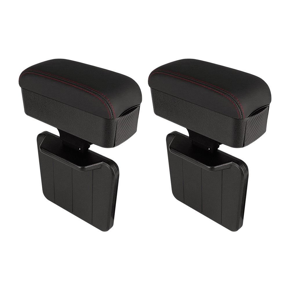 Increased Elbow Support Car Armrest Box Organizer Adjustable Height Elbow Rest Pad Car Accessories
