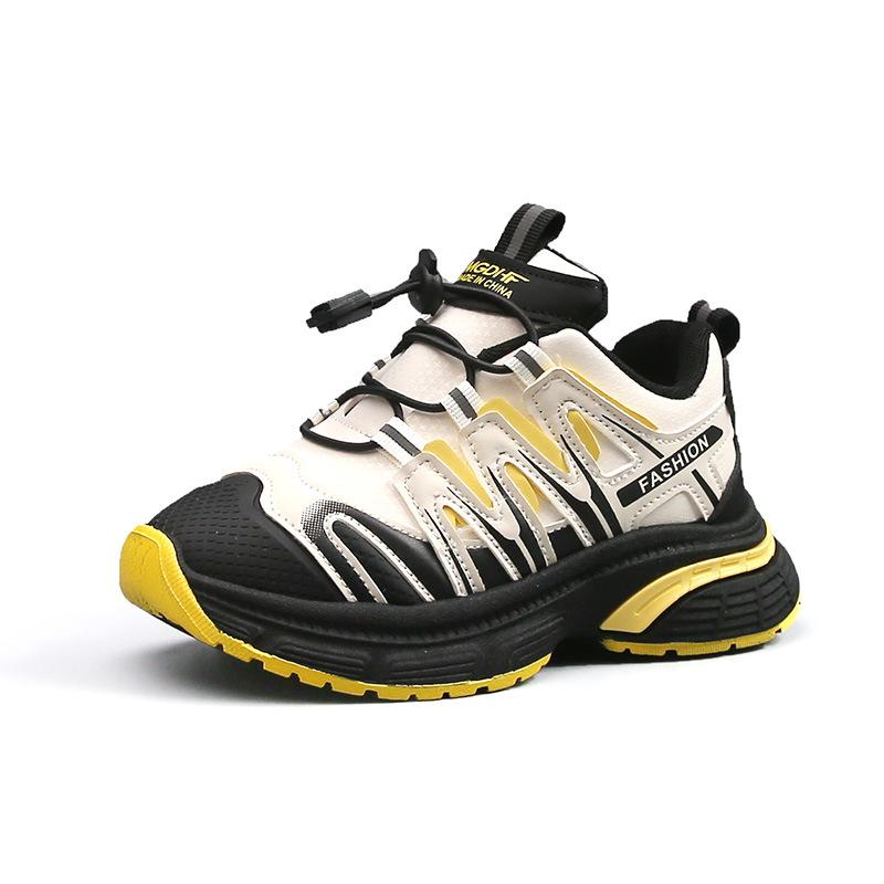 Спортивная обувь для девочек 2025 осень новая детская модная обувь «папины кроссовки» для детей среднего и старшего возраста повседневная обувь кроссовки для бега для мальчиков тренд