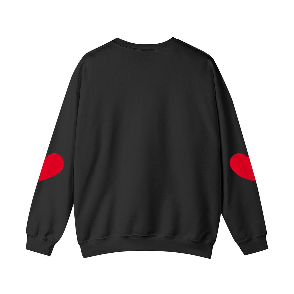 Женская повседневная модная блузка с длинным рукавом и круглым вырезом с принтом ко Дню святого Валентина