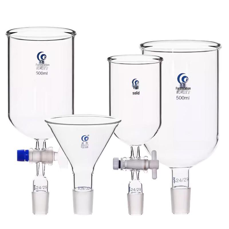 Laboratory Cylindrical Glass Funnel