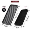 Silicone Draining Tray: 30.5x12cm Multi-Use Mat for Bathroom & Kitchen