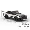 Конструктор MOC Сборка Игрушка Мальчик Фэнтянь Королла AE86 Скорость Сложный 8 Сетка Машина