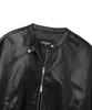 LIFEWORK Feature) Women'S) Pu Leather Volume Jacket