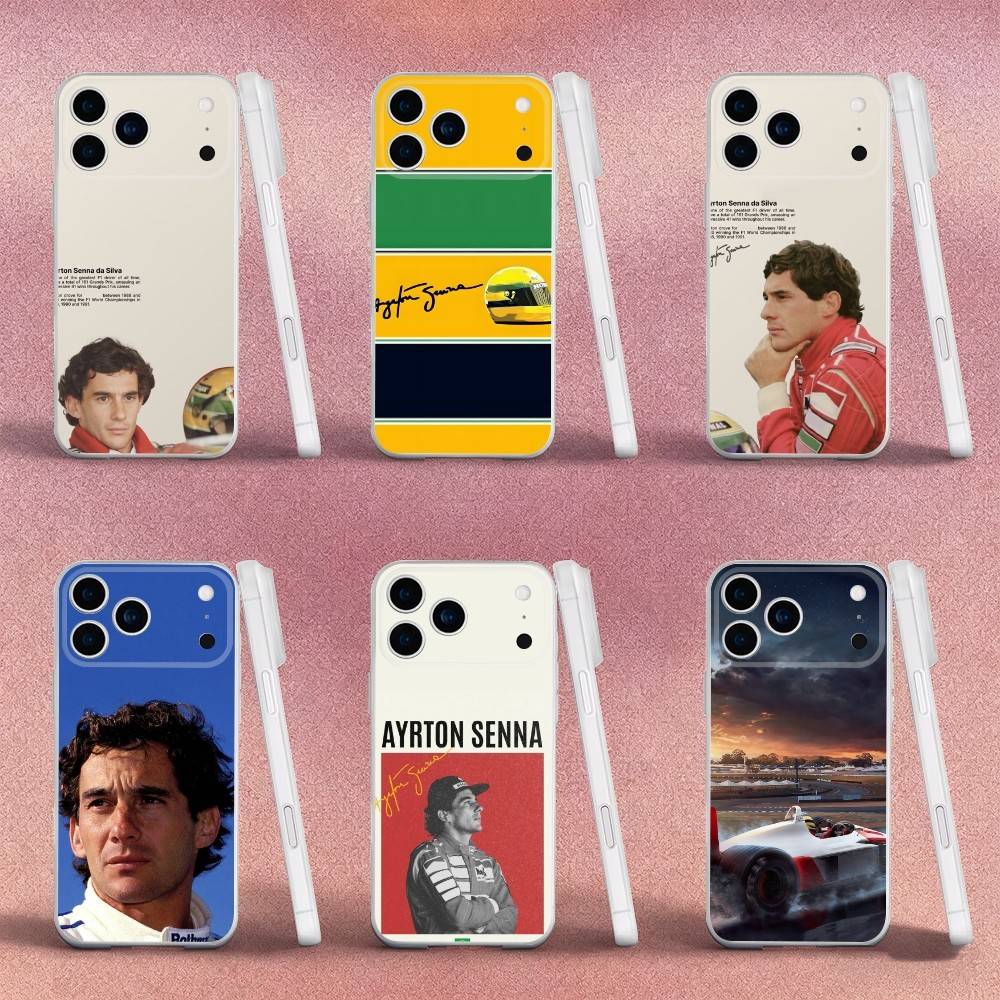 Чехол для телефона A-Ayrton Senna F1 Racing для iPhone 17,16,15,14,13,12,X,XS,Pro,Max,Plus,E,Air,Mini с магнитной основой Magsafe, Жидкий ТПУ