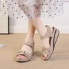 Women's Sandals New Summer Handmade Ladies Shoes Leather Breathable Sandals Woman Flats Retro Style Cusomized Support Sandals