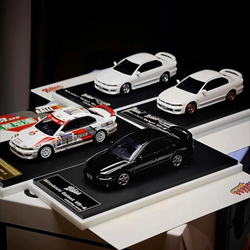Блаженство 1:64 Mitsubishi Galant VR-4 2025 HEC Expo Limited Полный Привод JDM Седан Сплав Литье под Давлением Модель Коллекционная Игрушка В наличии