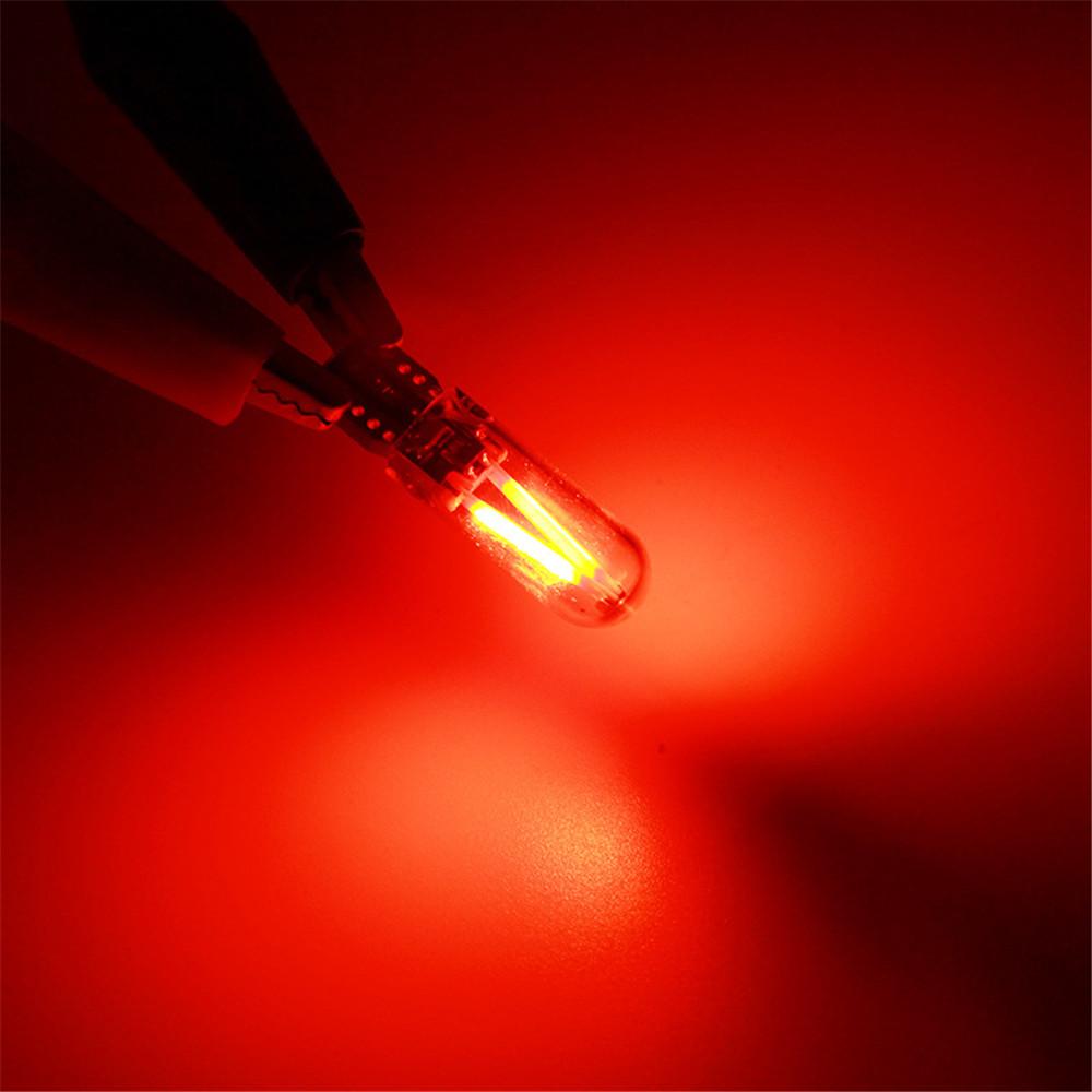 194 2825 W5W фары COB LED стеклянный корпус клиновидные автоматические парковочные лампы CANBUS автомобильный светильник для чтения салона DC