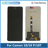 Полная сборка LCD-экрана и дигитайзера для Tecno Camon 18 CH6 CH6n