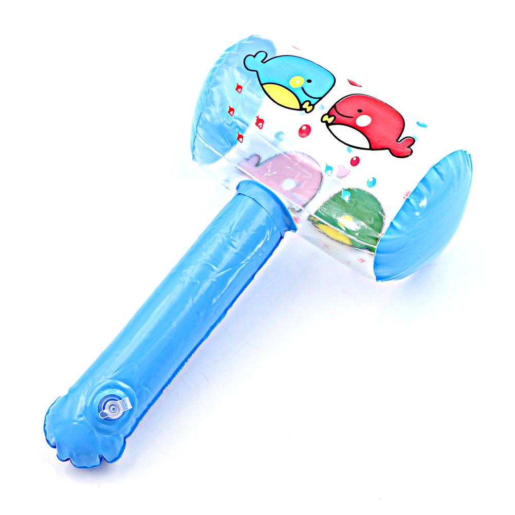 Cartoon Inflatable Hammer Air Hammer With Bell Kids Children Blow Up Toys