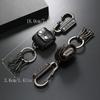 Zinc Zinc Alloy Dice Key Chain Leather Cool Cowhide Key Chain Dice Model Keychain  Female Lady Girl