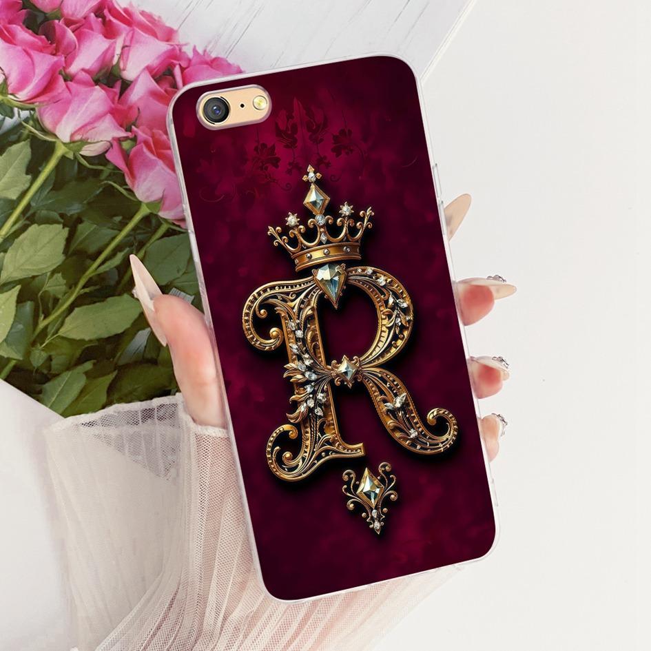 For OPPO A71 2018 Case CPH1801 Fashion A Z Letters Couple Silicone Soft TPU Phone Case For OPPO A37 A37f A37m Neo 9 OPPOA71 Capa