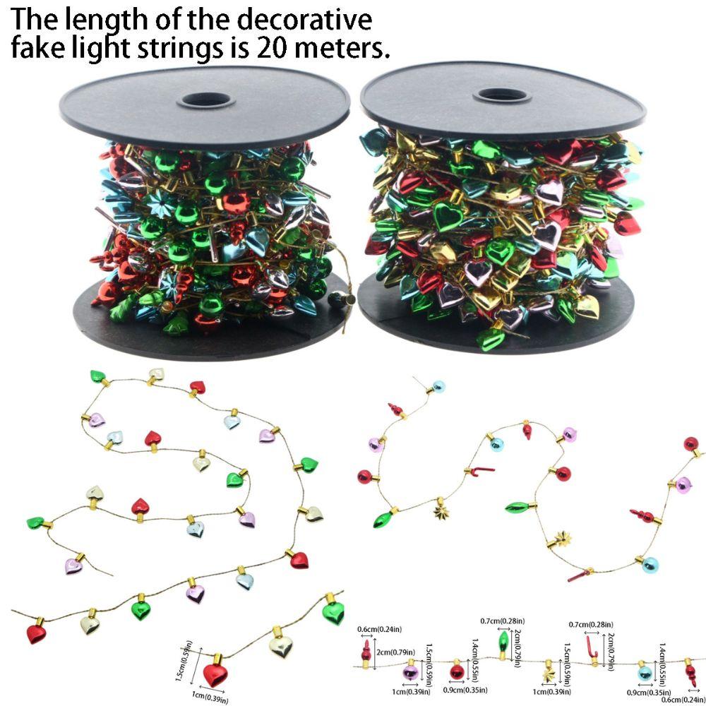 Mini Christmas String Miniature Dollhouse Miniature Mini Xmas Tree Decoration  Christmas
