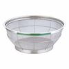 Endo Shoji Commercial TKG New Mammoth Color Shallow Strainer, 33cm, Green, Stainless Steel, Made In Japan, AZL4728