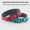 Персонализируемый неопреновый ошейник для собак: Удобный, не сдавливающий, светоотражающий ошейник для собак всех размеров
